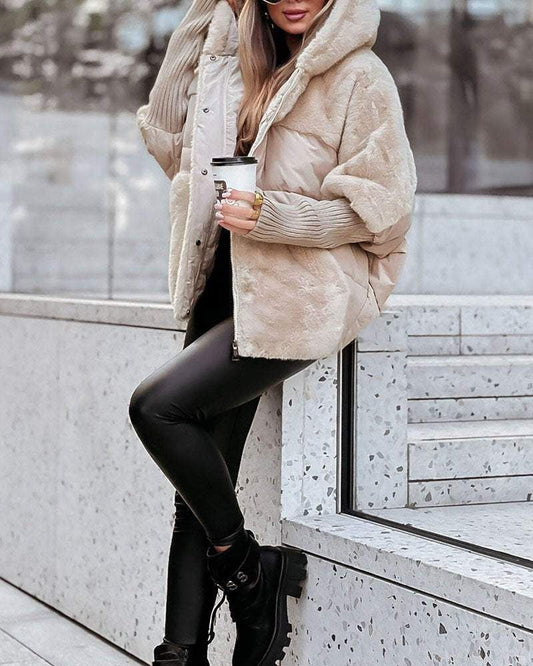 RAINA - VESTE THERMIQUE À CAPUCHE